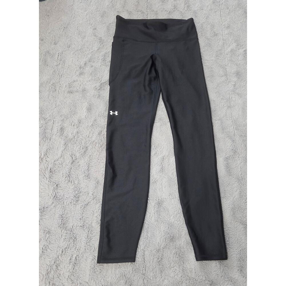 Under Armour Black Compression HeatGear Active  Leggings Woman's Size M